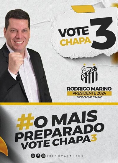 O mais preparado - Rodrigo Marino - Chapa 3